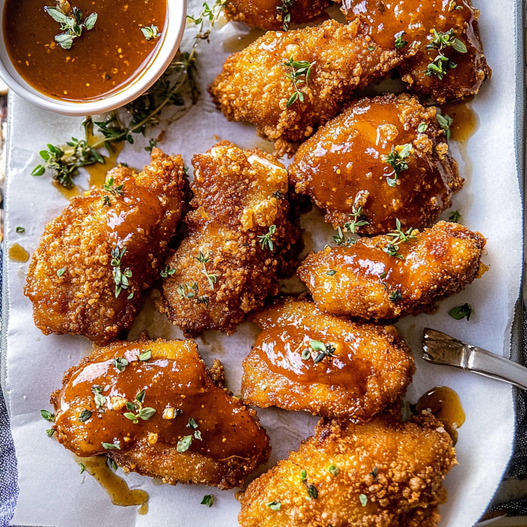 Recipe preparation for Baked Crunchy Maple Dijon Chicken