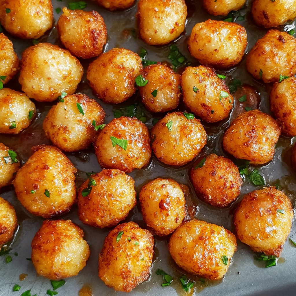 Recipe preparation for homemade tater tots