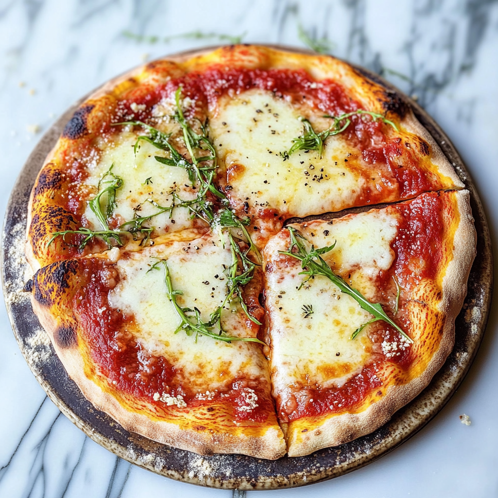 Recipe preparation for pizza dough