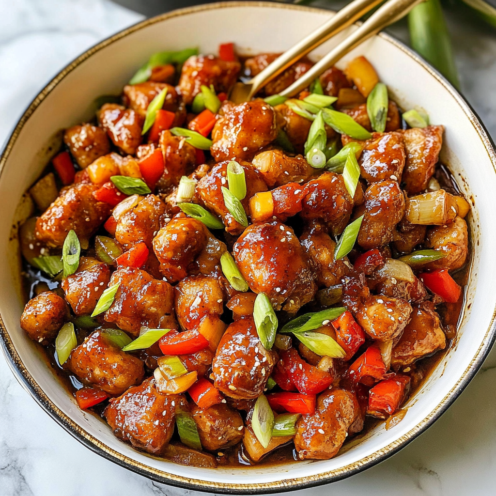 Recipe preparation for black pepper chicken