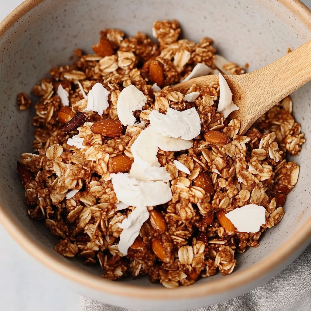 Recipe preparation for healthy granola