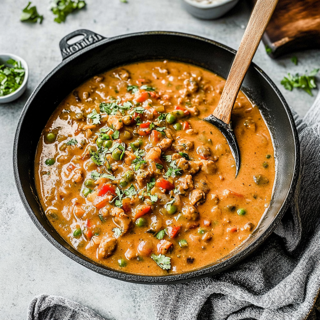 Recipe preparation for crawfish étouffée