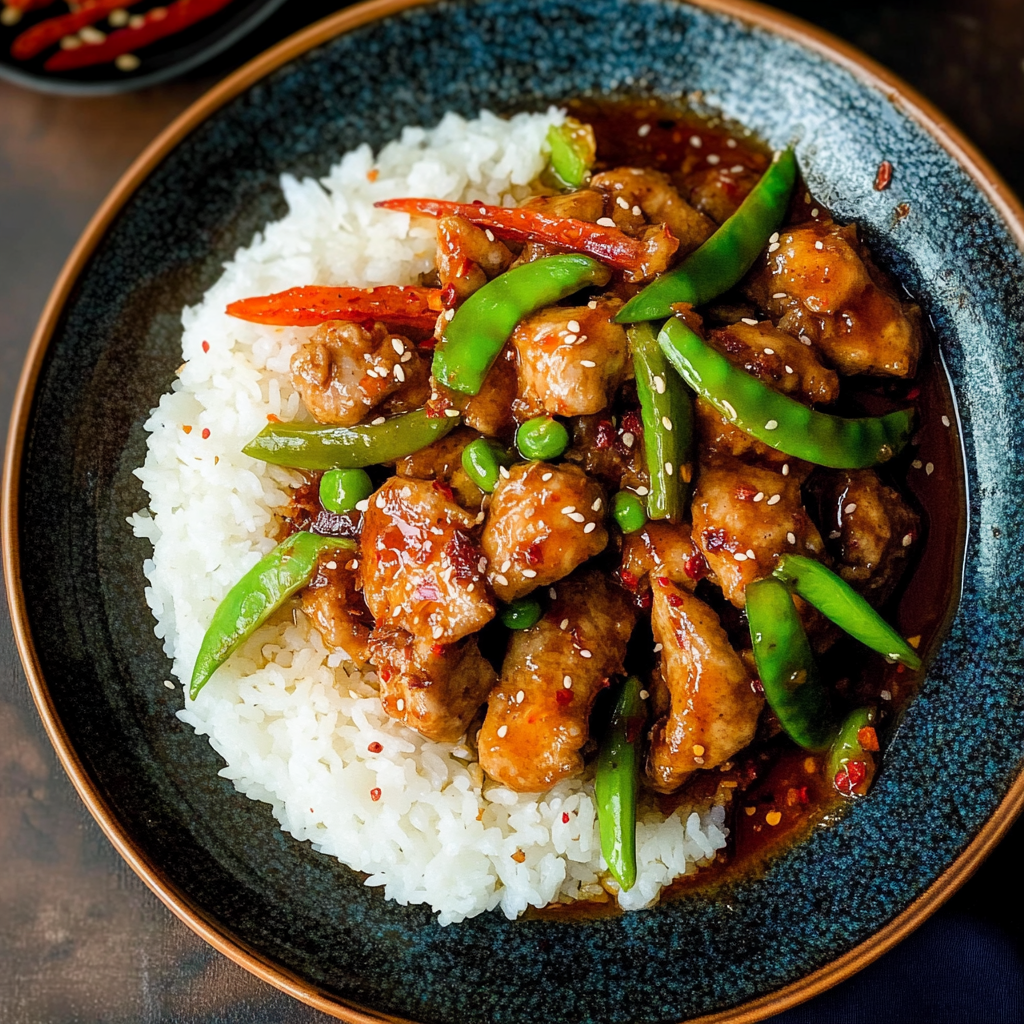 Recipe preparation for firecracker chicken