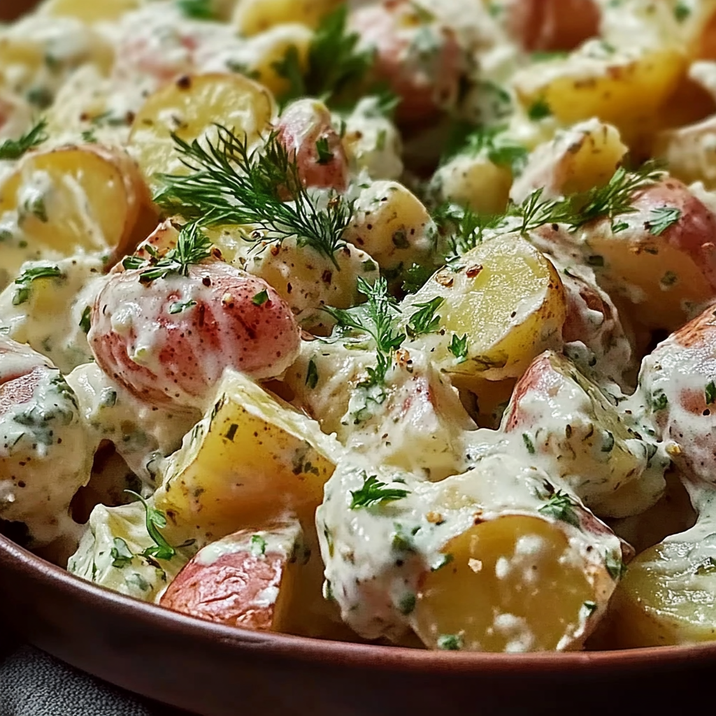 Recipe preparation for simple leftover potato salad