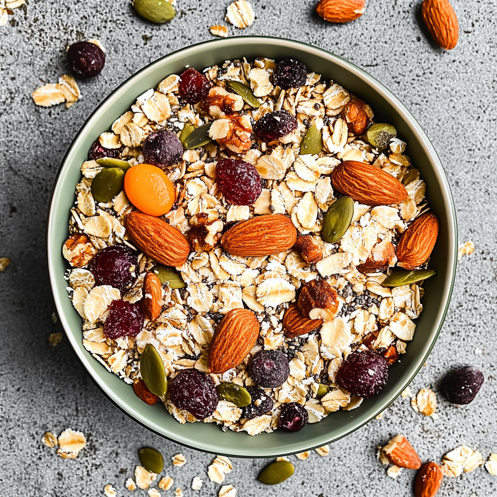 Recipe preparation for muesli