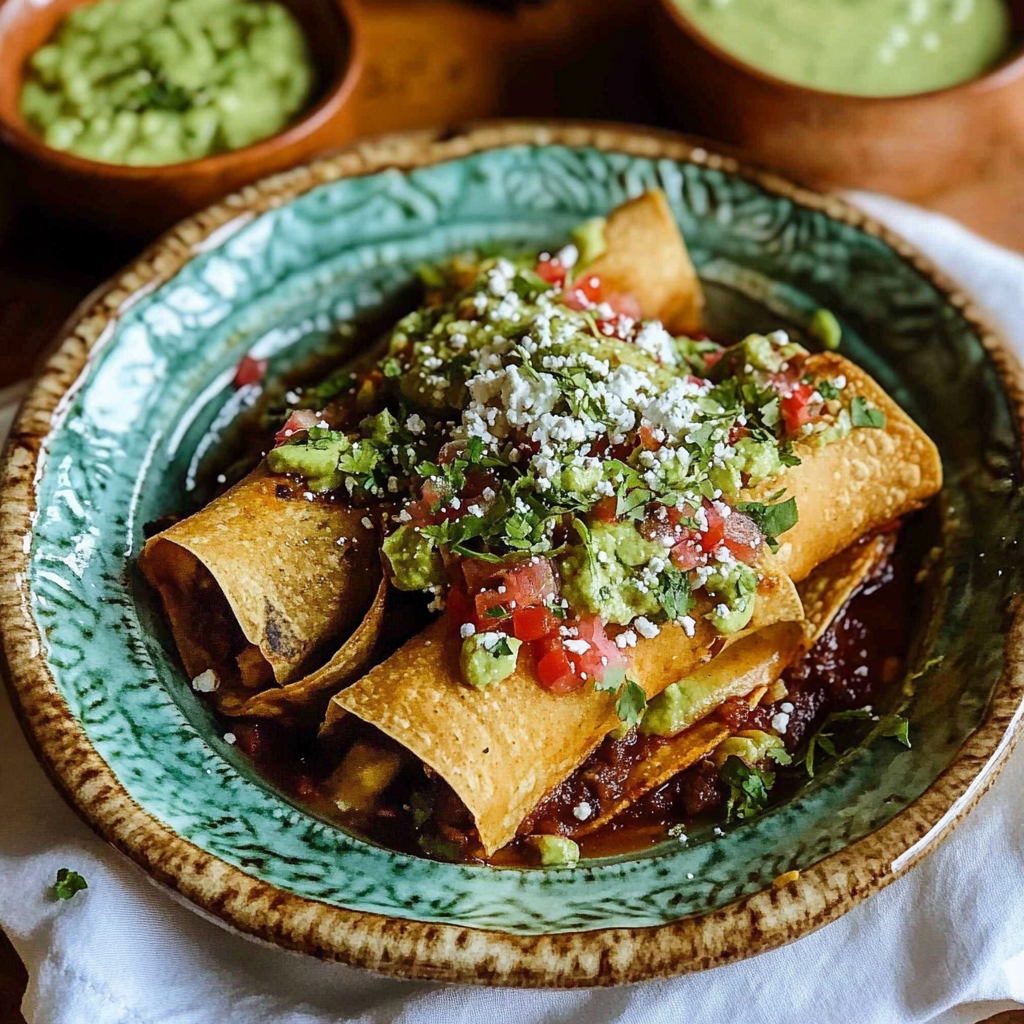 Recipe preparation for black bean taquitos