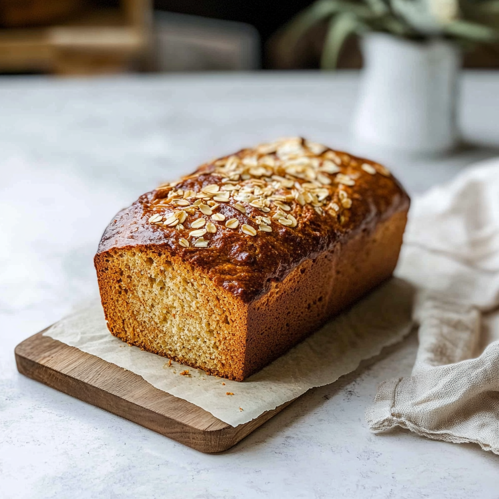Recipe preparation for oatmeal bread
