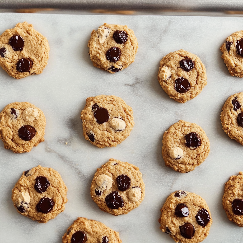Recipe preparation for almond flour cookies