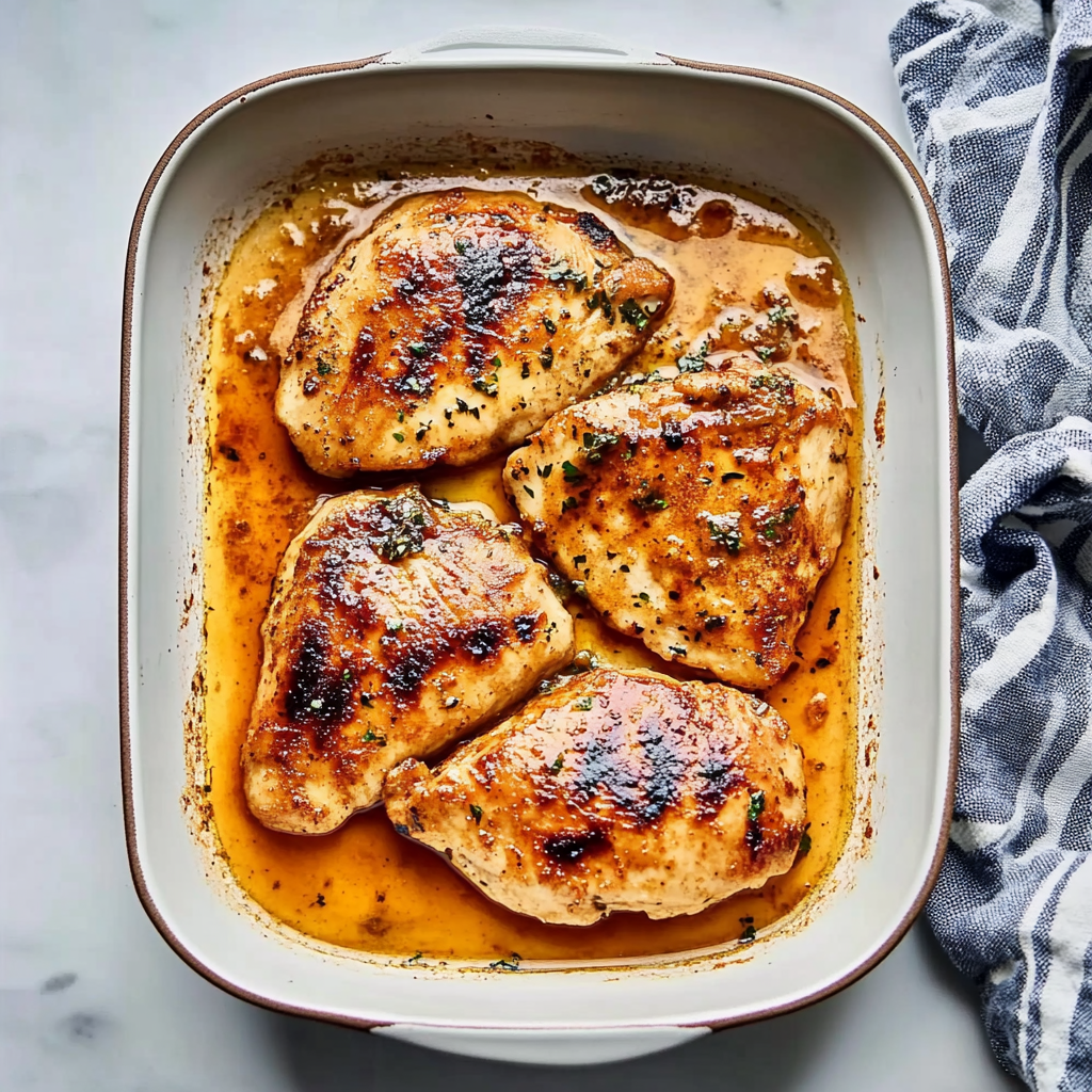 Recipe preparation for chicken marinade