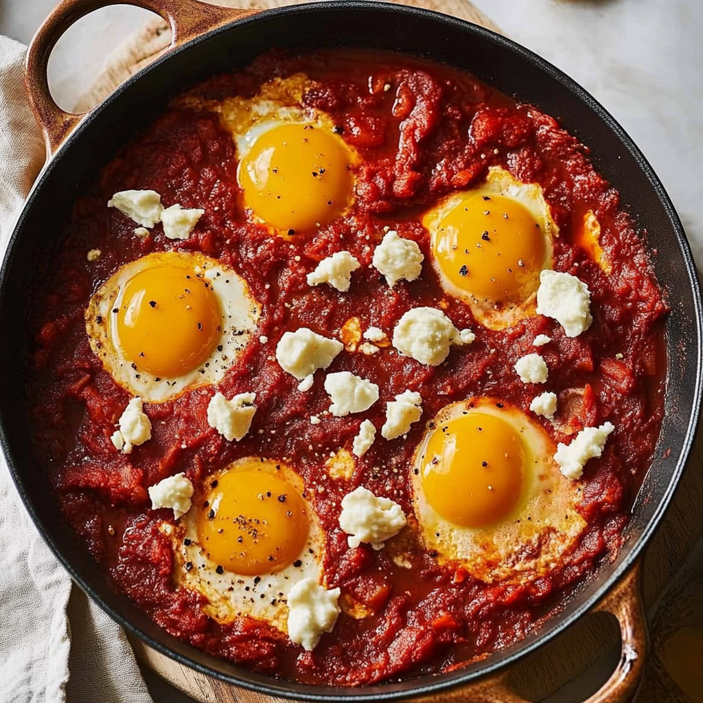 Recipe preparation for best shakshuka